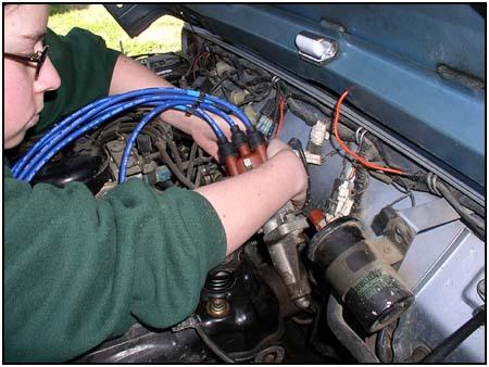 Engine Tune Up Cap Rotor Distributor Repair Maintenance